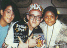 Keith with Sean Lennon & Emmanuel Lewis